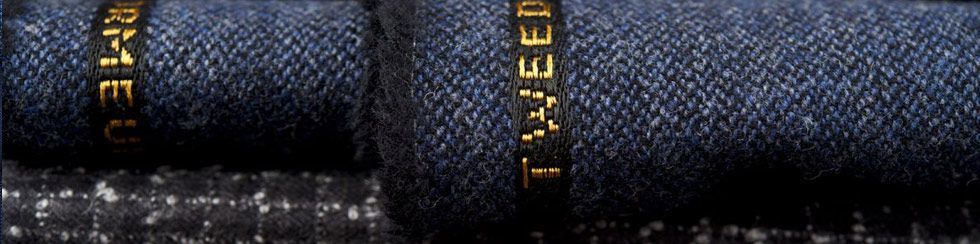 Fabric Mill Dormeuil Tweed Bespoke Suits Wool Cloth Rolls 980x244
