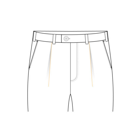 One Pleat
