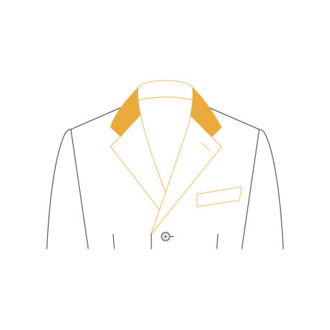 Senszio Garment Finals V1 Coat Collar Contrast Suede
