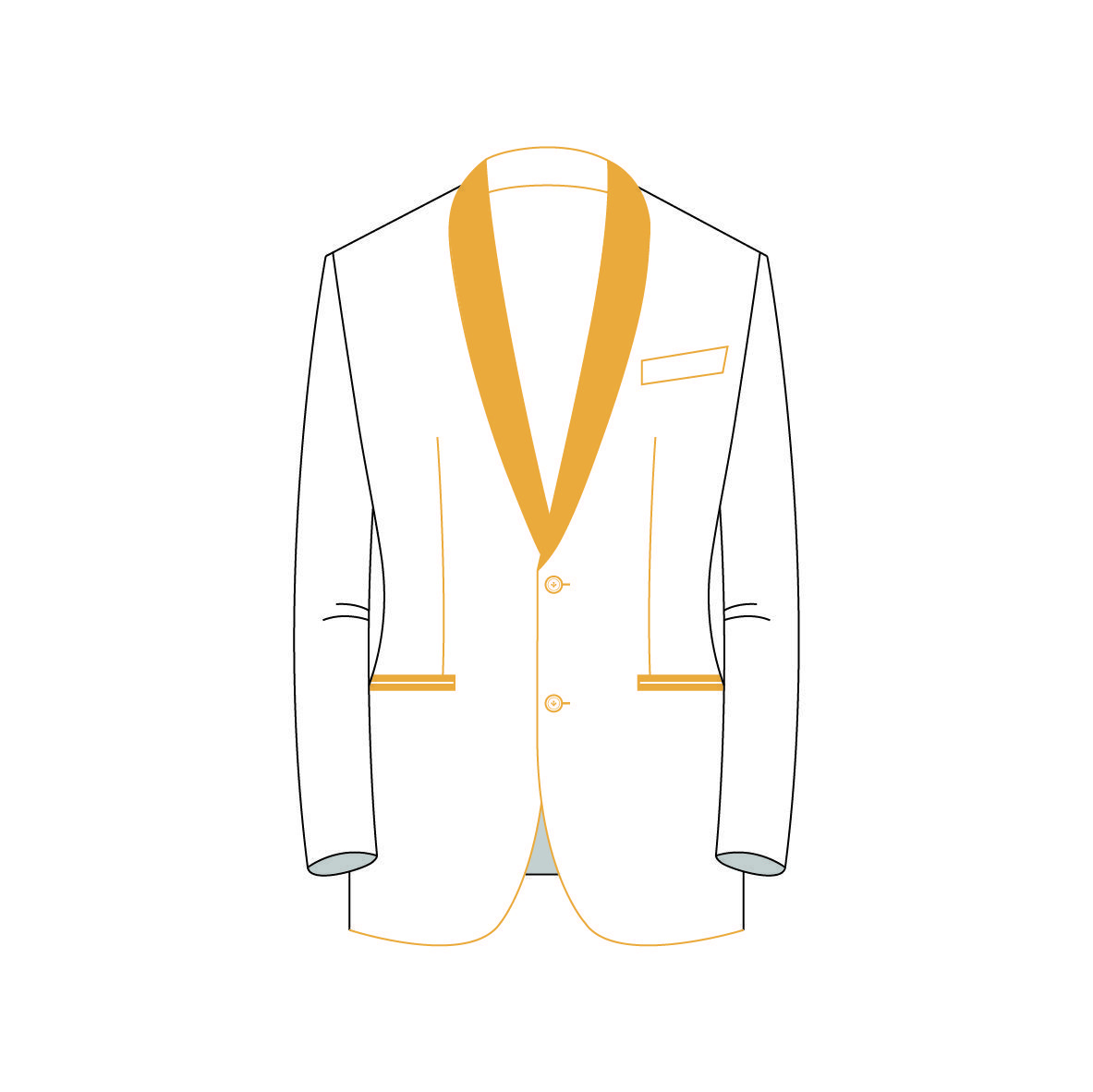 Senszio Garment Finals V2 Tuxedo Jacket Style 5