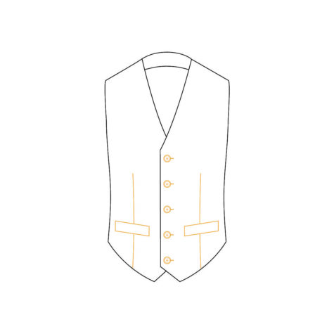Senszio Garment Finals V2 Waist Coat Style 1