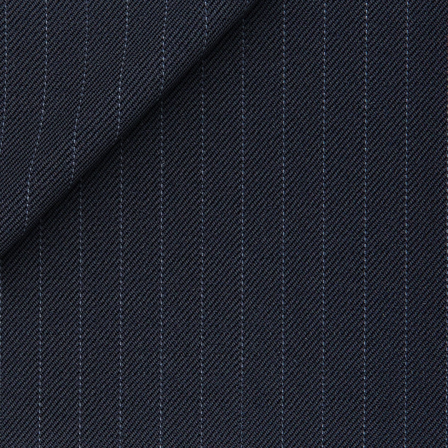 Navy Blue Thin Pinstripe - Senszio