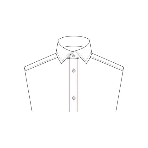 Senszio Garment Finals V1 Shirt Front Placket Front
