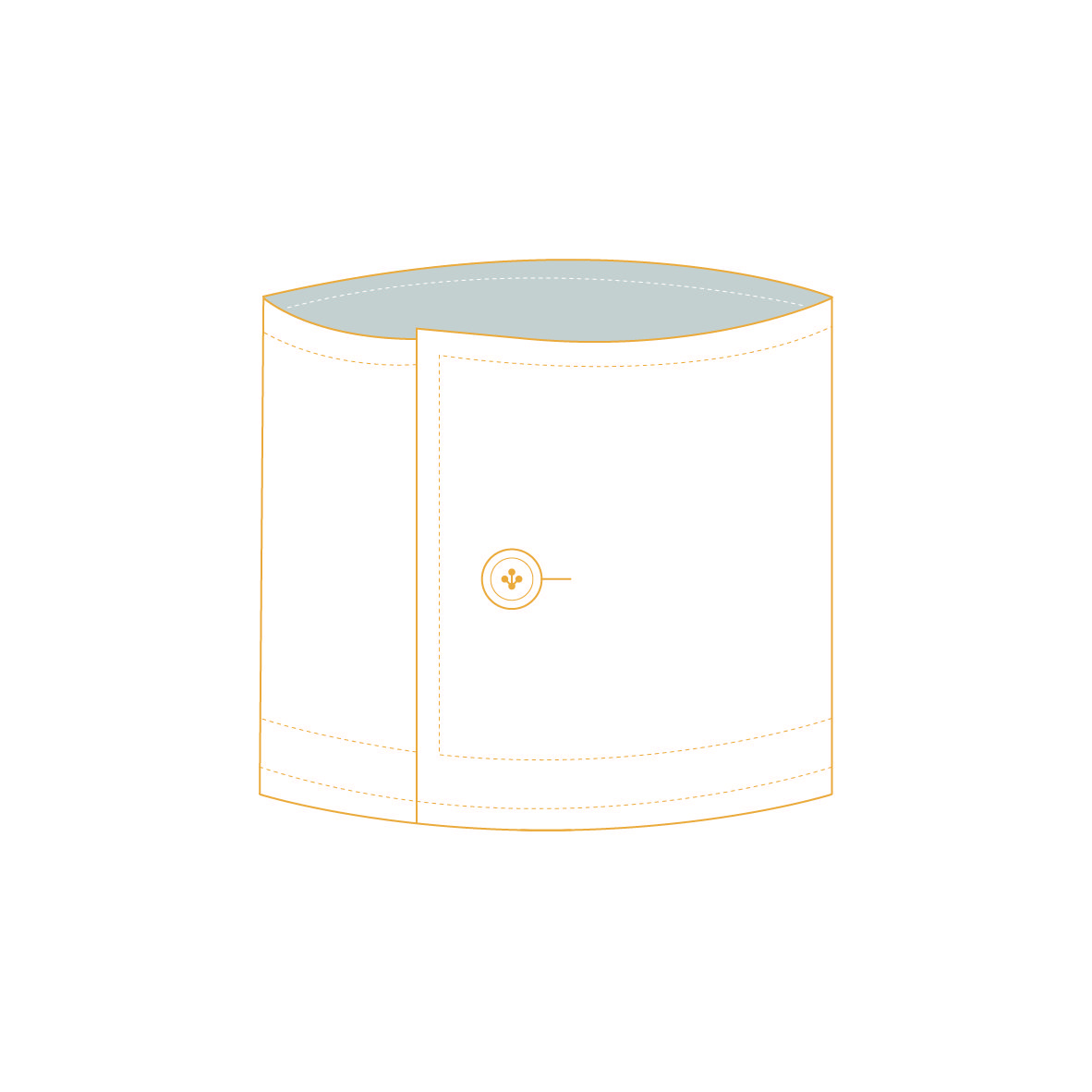 Senszio Garment Finals V2 Cuff Single Cuff Square