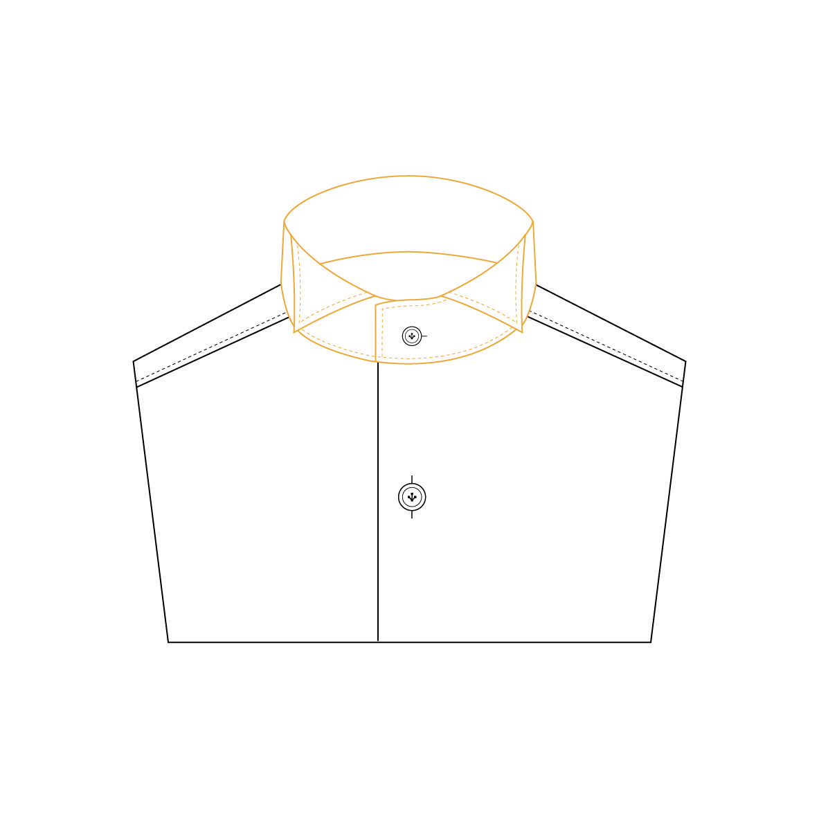 Senszio Garment Finals V2 Shirt Collar Smoking