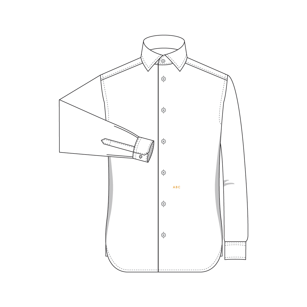 Senszio Garment Finals V1 Monogram Stomach