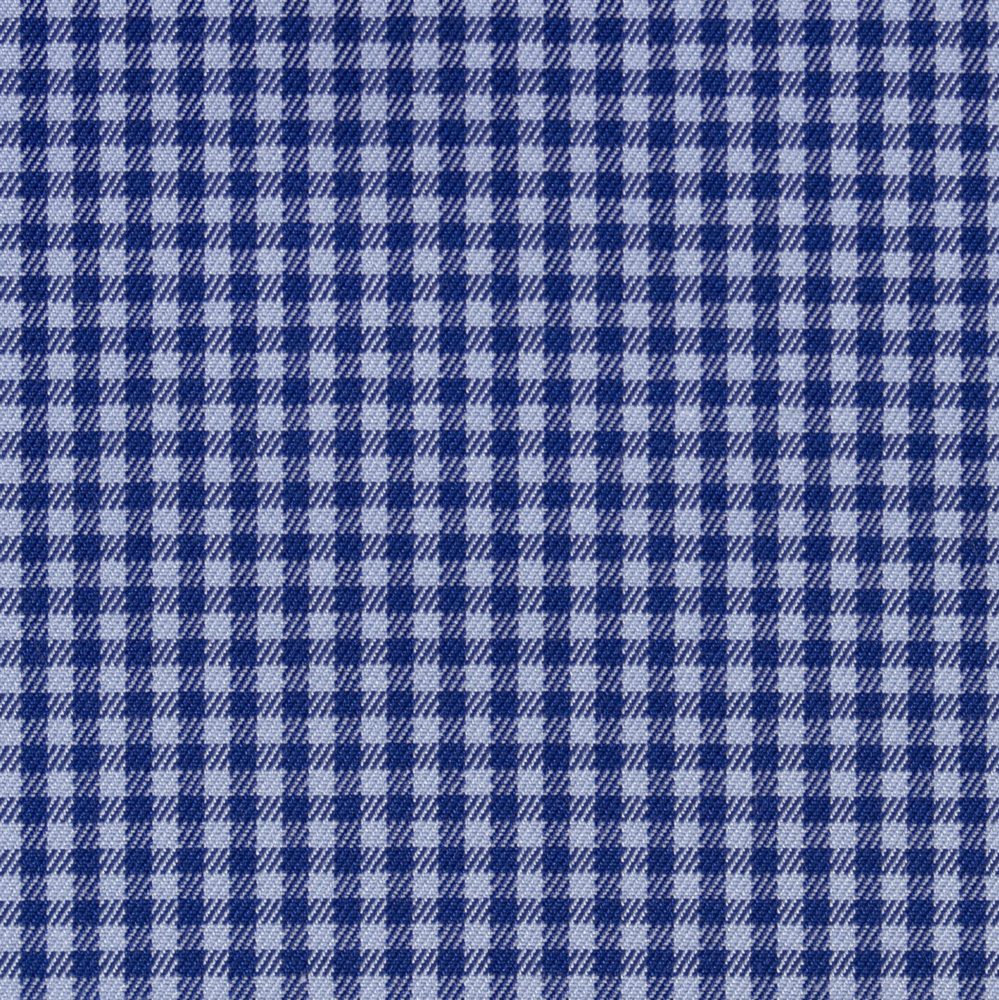 Gingham Fabric - Blue