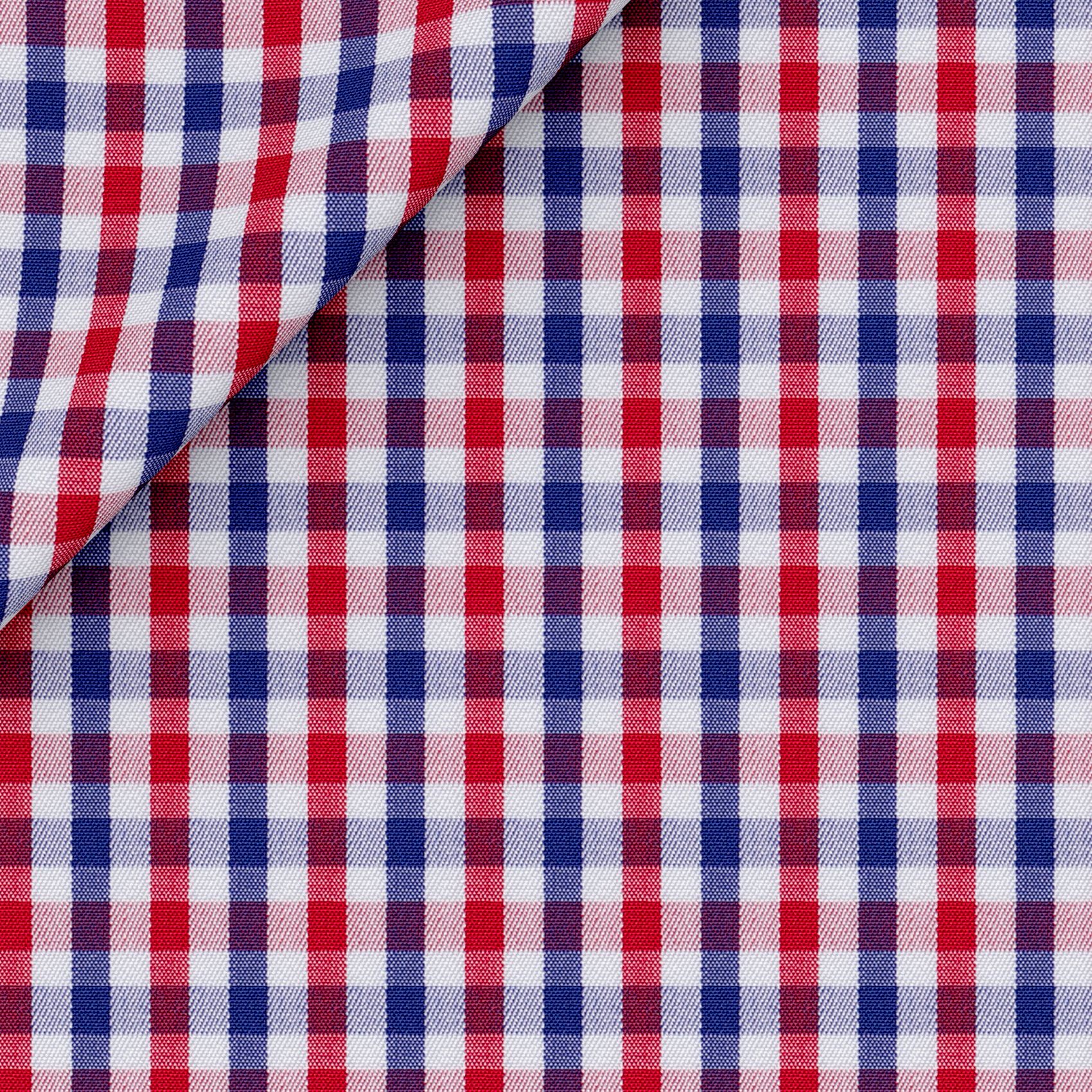 Red and Blue Gingham Senszio