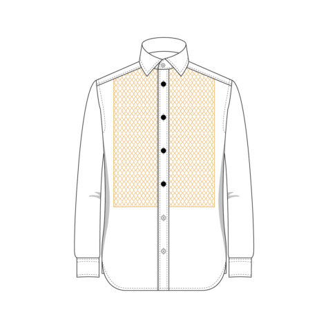 Senzio Garment Finals V2 Shirt Squared With Stud Holes