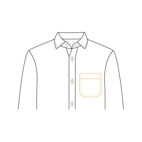 Shirt Jacket Chest Pocket 02