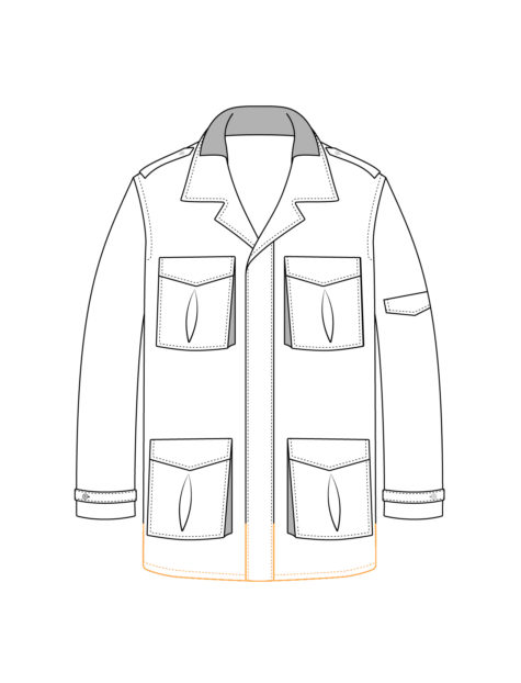 Field Jacket Long Fit
