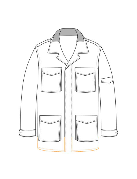 Field Jacket Long Fit