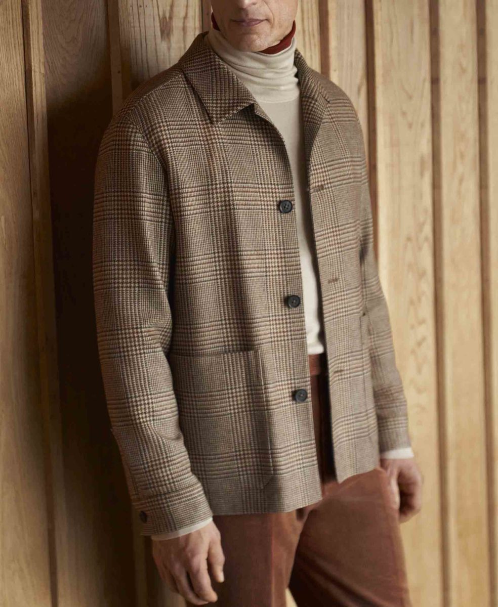 SHAGGY TAILORED COAT｜OUTER(アウター)｜MANOF OFFICIAL ONLINE